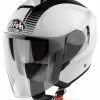 Coupon 👍 Airoh Hunter Jet Open Face Helmet White Gloss 😉