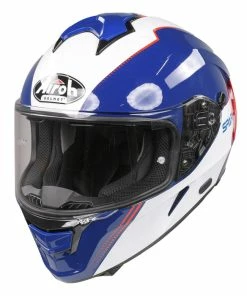 Best Sale ⌛ Airoh Spark Flow Full Face Helmet Blue / Red 😀
