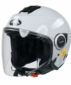 New 🥰 Airoh Helios Jet Open Face Helmet Concrete Grey 😍