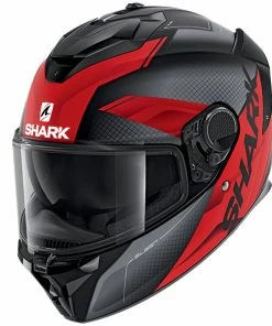 Outlet ๐ Shark Spartan GT Elgen Full Face Helmet Black/Anthracite/Red ๐