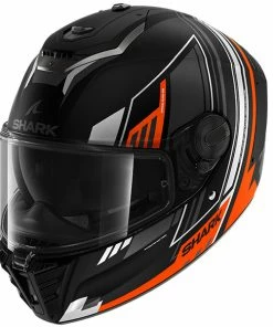 New 😀 Shark Spartan RS Byhron Full Face Helmet Matt Black/Orange ⭐