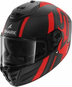 Top 10 ๐ Shark Spartan RS Carbon Shawn Full Face Helmet Matt Carbon/Red ๐