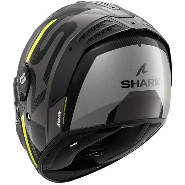 Cheapest ๐ Shark Spartan RS Carbon Shawn Full Face Helmet Carbon/Yellow Fluo ๐งจ - Image 2