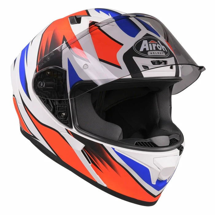 Coupon ❤️ Airoh Valor Zanetti Replica Full Face Helmet White / Red / Blue 😍 - Image 4