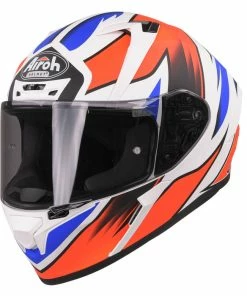 Coupon ❤️ Airoh Valor Zanetti Replica Full Face Helmet White / Red / Blue 😍