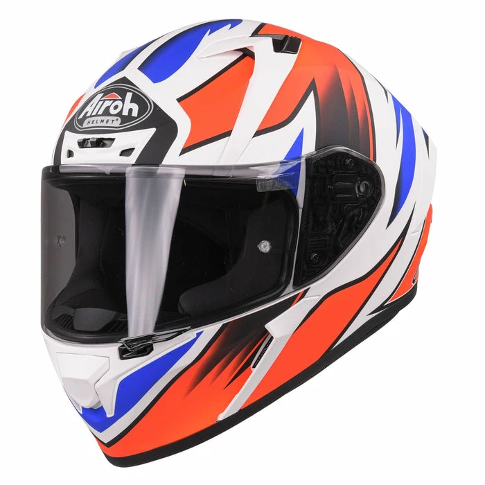 Coupon ❤️ Airoh Valor Zanetti Replica Full Face Helmet White / Red / Blue 😍