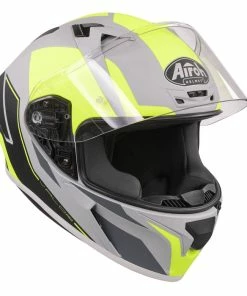 Alternative view of Top 10 👏 Airoh Valor Wings Full Face Helmet Fluo / Grey 🔔