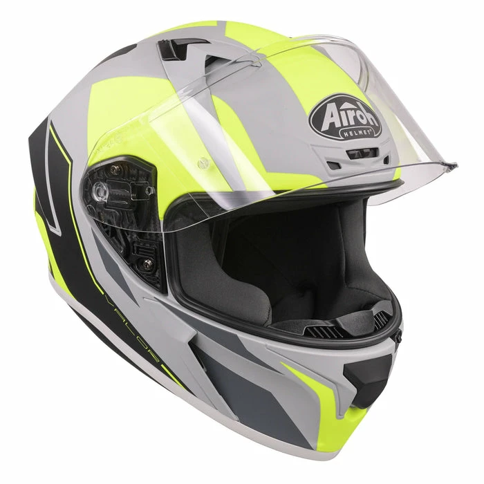 Top 10 👏 Airoh Valor Wings Full Face Helmet Fluo / Grey 🔔 2 Top 10 👏 Airoh Valor Wings Full Face Helmet Fluo / Grey 🔔 - Image 2