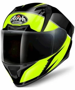 Hot Sale 🎁 Airoh Valor Eclipse Full Face Helmet Yellow 👍