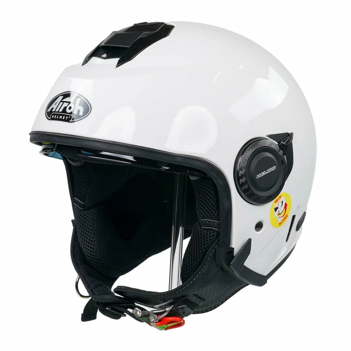 Best deal ๐ Airoh Helios Jet Open Face Helmet Gloss White ๐ - Image 3