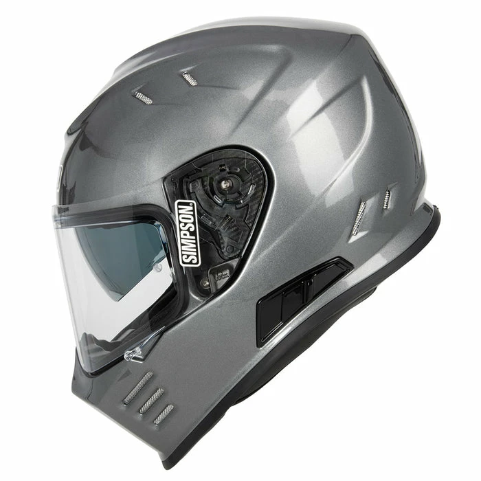 New ๐ Simpson Venom Full Face Helmet Gunmetal Grey ๐ - Image 2