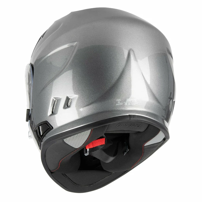 New ๐ Simpson Venom Full Face Helmet Gunmetal Grey ๐ - Image 3