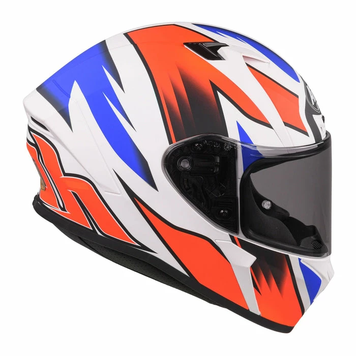 Coupon ❤️ Airoh Valor Zanetti Replica Full Face Helmet White / Red / Blue 😍 - Image 2