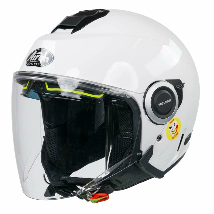 Best deal ๐ Airoh Helios Jet Open Face Helmet Gloss White ๐