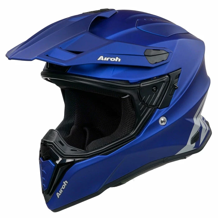 Best Pirce 🤩 Airoh Commander Full Face Adventure Helmet Matt Blue 👍 - Image 3