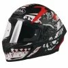 Budget 👍 Airoh Valor Ribs Full Face Helmet Black / White / Red 🛒