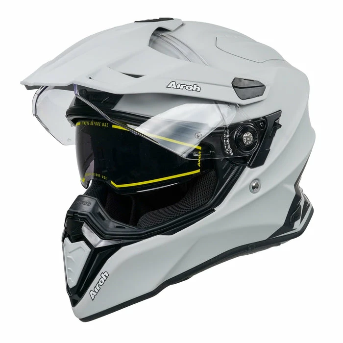 Best Sale 🛒 Airoh Commander Full Face Adventure Helmet Concrete Grey 🌟 - Image 2