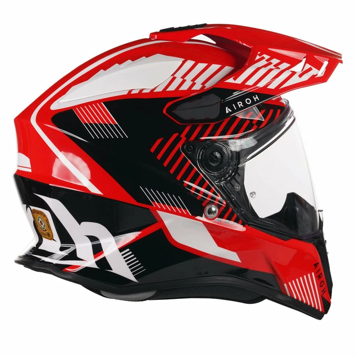 Budget 🛒 Airoh Commander Boost Full Face Adventure Helmet Red 👏 - Image 3