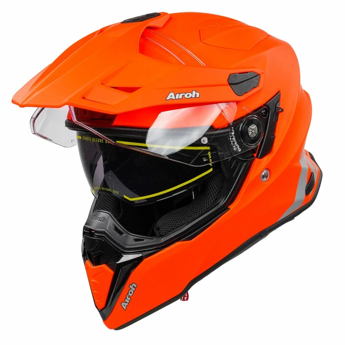 Buy 😉 Airoh Commander Full Face Adventure Helmet Orange / Fluo 😉 2 Buy 😉 Airoh Commander Full Face Adventure Helmet Orange / Fluo 😉 - Image 2