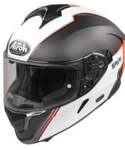 Top 10 ๐ Airoh Spark Flow Full Face Helmet Matt Black / White / Orange ๐งจ