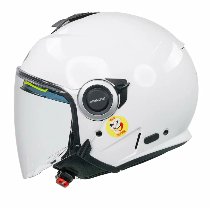 Best deal ๐ Airoh Helios Jet Open Face Helmet Gloss White ๐ - Image 5