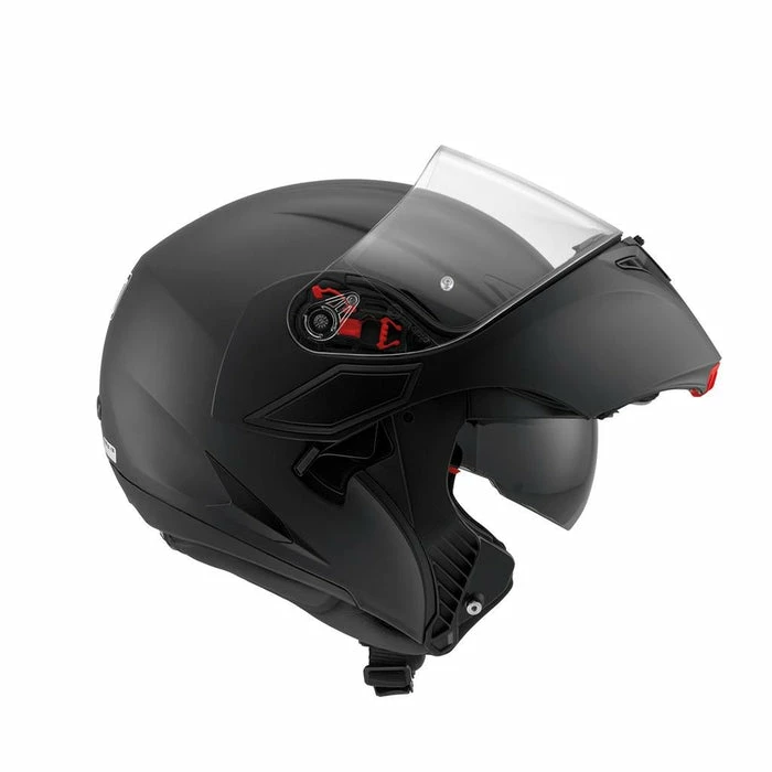 Flash Sale 🥰 AGV Compact-ST Flip Up Helmet Matt Black 🎁 - Image 2