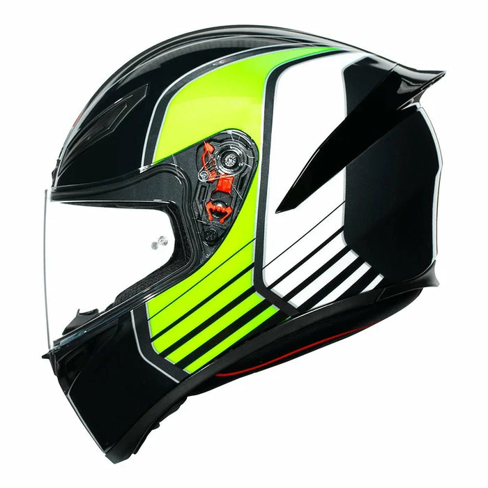 Top 10 ๐ฅ AGV K1 Power Full Face Helmet Grey / White / Green โค๏ธ - Image 5