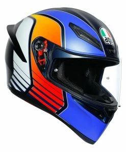 Flash Sale โ AGV K1 Power Full Face Helmet Matt Blue / Orange / White ๐งจ
