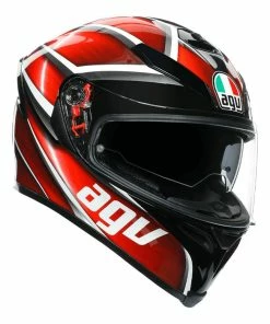 Best Sale 🌟 AGV K5-S Tempest Full Face Helmet Black/Red 🛒