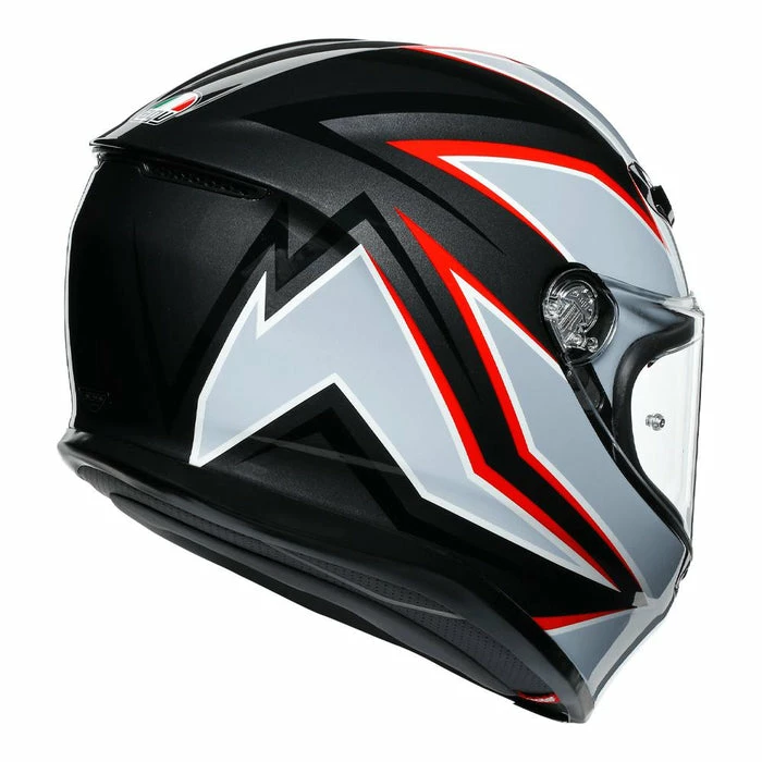 Buy ๐ AGV K6 Flash Full Face Helmet Black/Grey/Red ๐ 3 Buy ๐ AGV K6 Flash Full Face Helmet Black/Grey/Red ๐ - Image 3