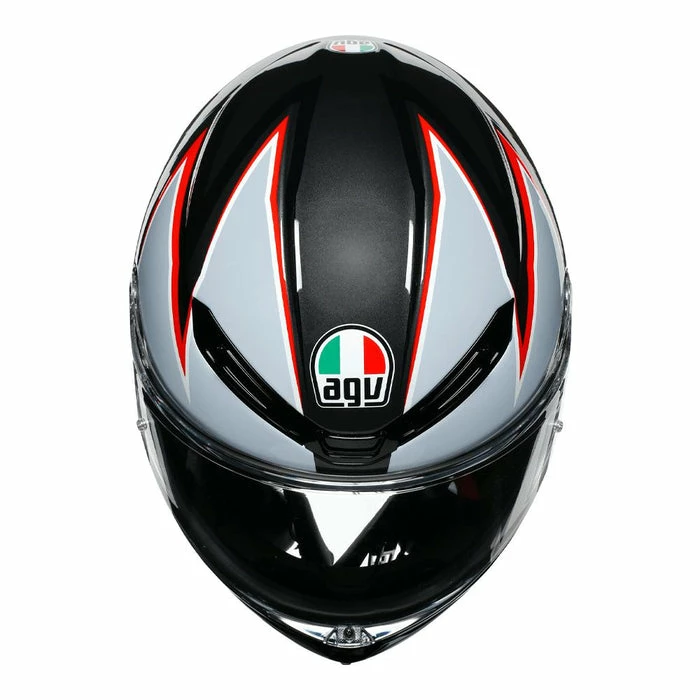 Buy ๐ AGV K6 Flash Full Face Helmet Black/Grey/Red ๐ 6 Buy ๐ AGV K6 Flash Full Face Helmet Black/Grey/Red ๐ - Image 6