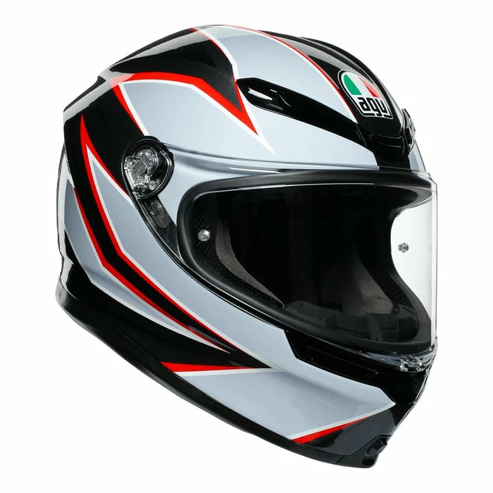 Buy ๐ AGV K6 Flash Full Face Helmet Black/Grey/Red ๐ 1 Buy ๐ AGV K6 Flash Full Face Helmet Black/Grey/Red ๐