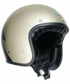 Best Sale 🔔 AGV X70 Volt Open Face Helmet Champagne/Black 🧨