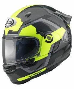 Best Pirce 💯 Arai Quantic Face Full Face Helmet Yellow Fluo 🎁