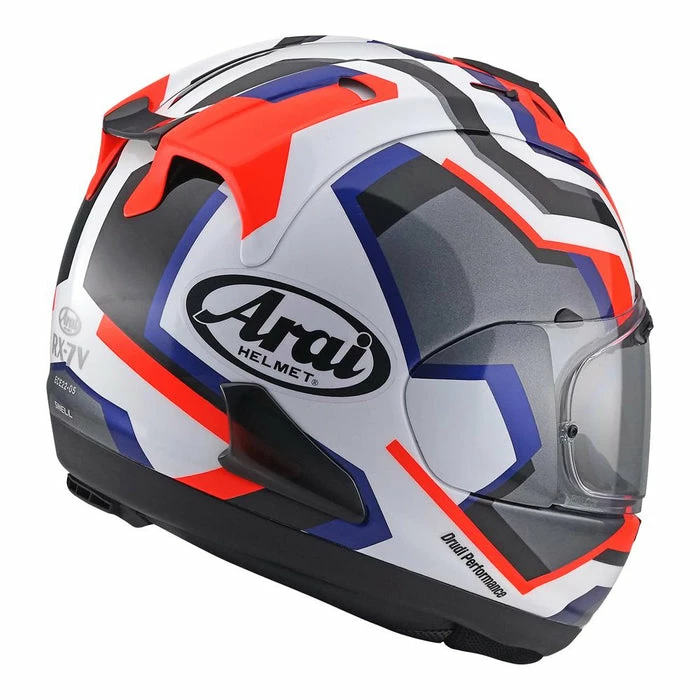 Flash Sale ๐ฏ Arai RX-7V RSW Full Face Helmet Tricolore ๐ - Image 2