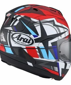 Alternative view of Top 10 💯 Arai RX-7V Takumi Full Face Helmet Black/White/Red 🤩