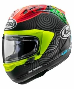 Cheap ✔️ Arai RX-7V Tatsuki Full Face Helmet Matt Black/Red/Fluo 👏