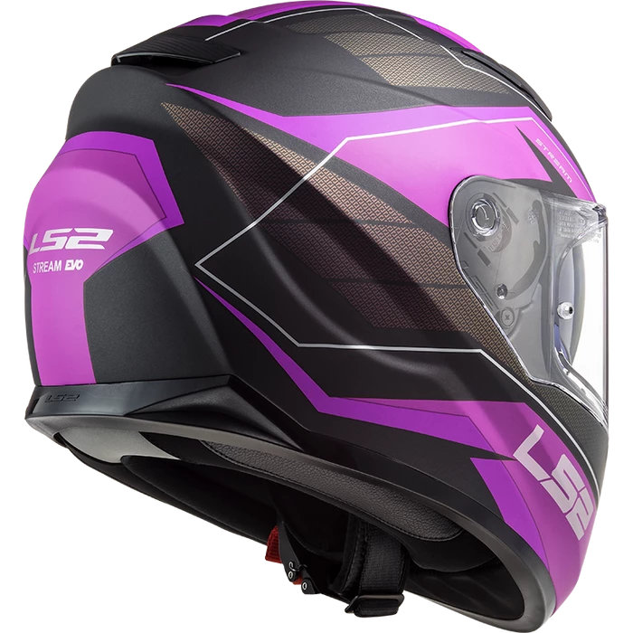 Cheap โ LS2 Stream EVO Mercury Full Face Helmet Titanium/Purple ๐งจ 2 Cheap โ LS2 Stream EVO Mercury Full Face Helmet Titanium/Purple ๐งจ - Image 2