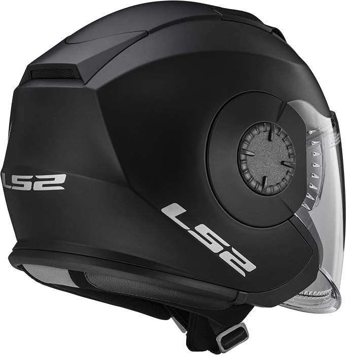 New 🥰 LS2 Verso Open Face Helmet Matt Black 🛒 - Image 2