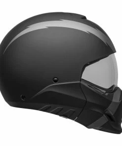 Promo ❤️ Bell Broozer Arc Full/Open Face Helmet Black/Grey 😉