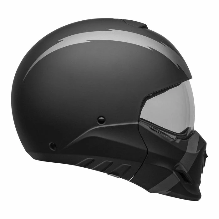Promo โค๏ธ Bell Broozer Arc Full/Open Face Helmet Black/Grey ๐