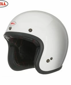 Best deal ⭐ Bell Custom 500 DLX Open Face Helmet Vintage White 🧨 -Shark shop Bell Custom 500 DLX Open Face Helmet Vintage White 3 700x700