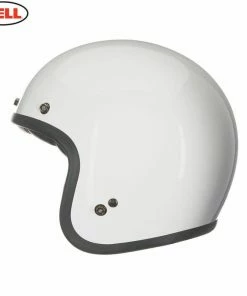 Best deal ⭐ Bell Custom 500 DLX Open Face Helmet Vintage White 🧨 -Shark shop Bell Custom 500 DLX Open Face Helmet Vintage White 4 700x700