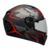 New 😉 Bell Qualifier Stealth Camo Full Face Helmet Matt Black/Red 😉