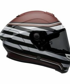 Best Pirce 🌟 Bell Race Star DLX RSD The Zone Full Face Helmet Matt White/Candy Red 🧨