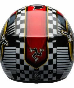 Alternative view of Top 10 👏 Bell SRT IOM TT Full Face Helmet Black/Red 🎉