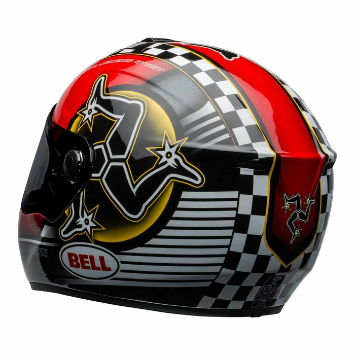 Top 10 ๐ Bell SRT IOM TT Full Face Helmet Black/Red ๐ 3 Top 10 ๐ Bell SRT IOM TT Full Face Helmet Black/Red ๐ - Image 3