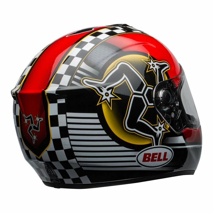 Top 10 ๐ Bell SRT IOM TT Full Face Helmet Black/Red ๐ 6 Top 10 ๐ Bell SRT IOM TT Full Face Helmet Black/Red ๐ - Image 6