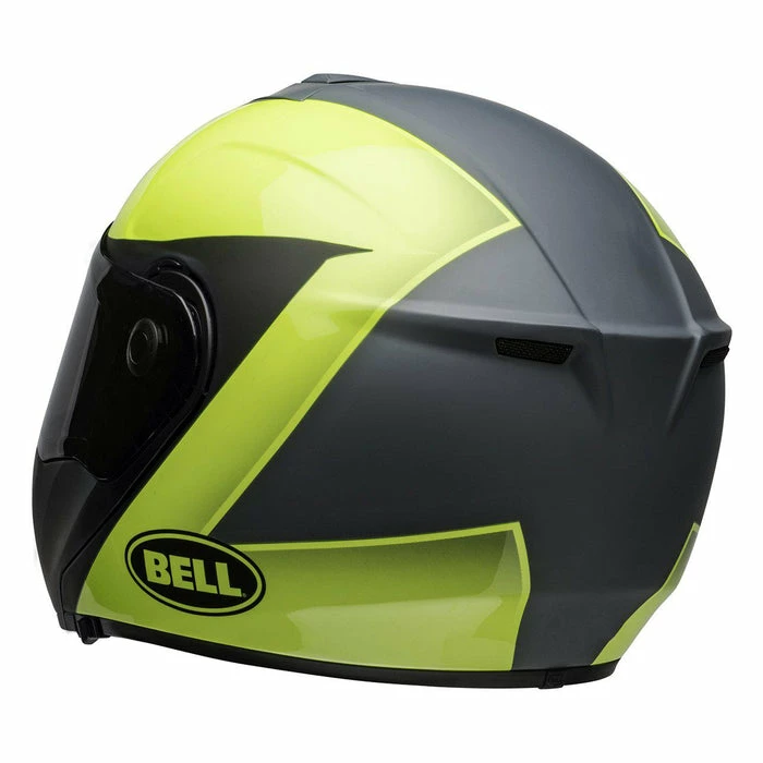 Best Sale 🎉 Bell SRT Modular Presence Flip-Up Helmet Matt Grey/High-Viz 🔔 - Image 2