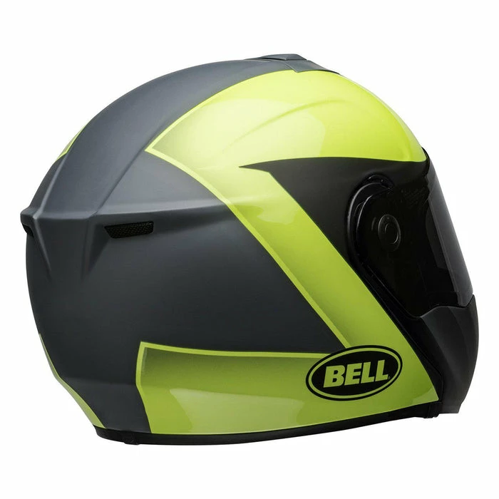Best Sale 🎉 Bell SRT Modular Presence Flip-Up Helmet Matt Grey/High-Viz 🔔 - Image 4